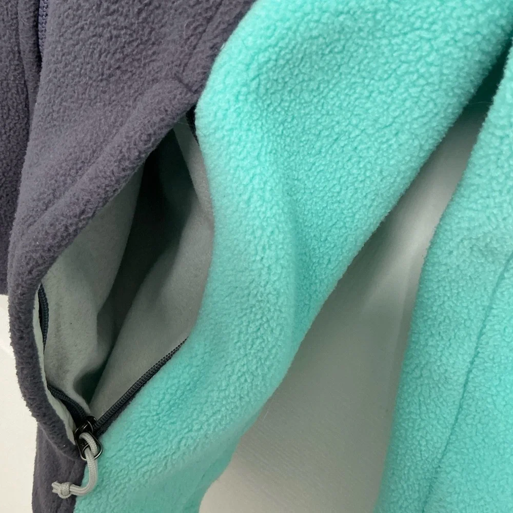 The North Face Women’s Fleece Jacket – Full Zip – Size Small – Teal & Black - Picture 13 of 15
